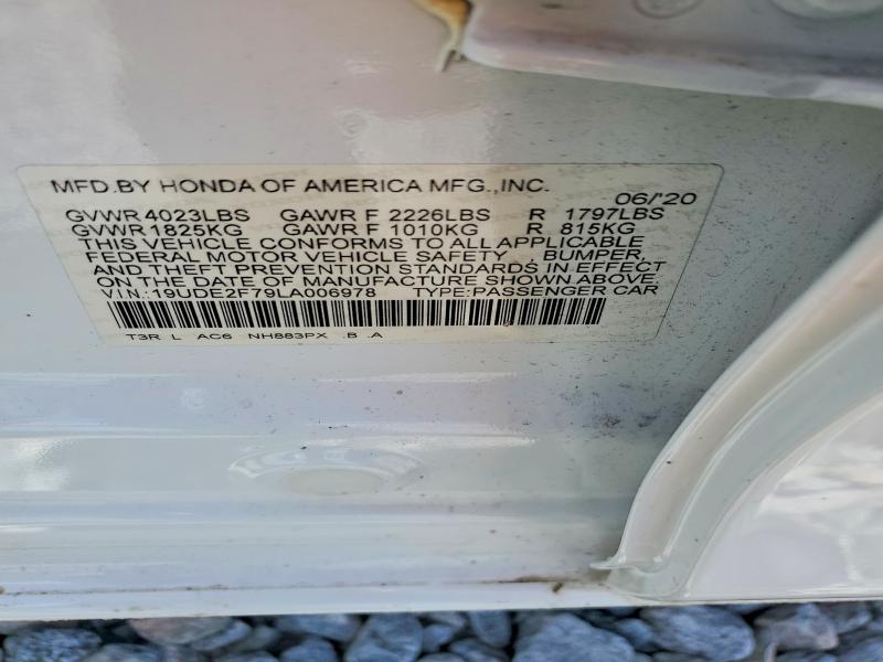 Aukcja sprzedaży 2020 Acura Ilx, vin: 19UDE2F79LA006978, numer aukcji: 65369766
