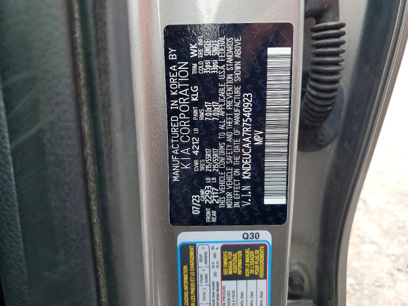 Aukcja sprzedaży 2024 Kia Seltos, vin: KNDEUCAA7R7540923, numer aukcji: 64228846