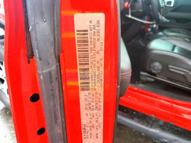 Продаж на аукціоні авто 2020 Jeep Wrangler, vin: 1C4HJXCG8LW184087, номер лоту: 63734826