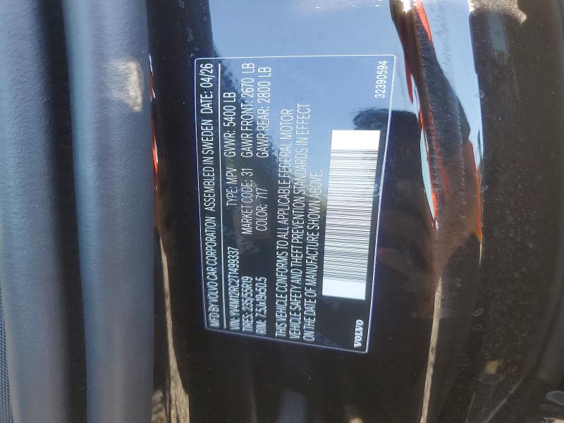 Продаж на аукціоні авто 2026 Volvo Xc60, vin: YV4M12RC2T1499337, номер лоту: 66080466