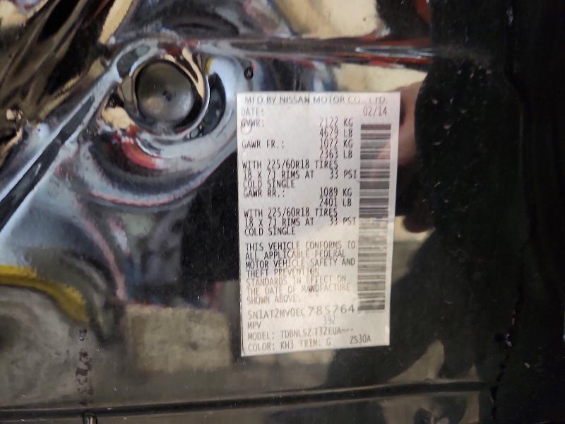 Aukcja sprzedaży 2014 Nissan Rogue, vin: 5N1AT2MV0EC785764, numer aukcji: 63293766