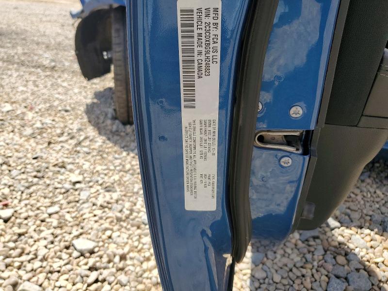 Продаж на аукціоні авто 2020 Dodge Charger, vin: 2C3CDXBG9LH248823, номер лоту: 67271116