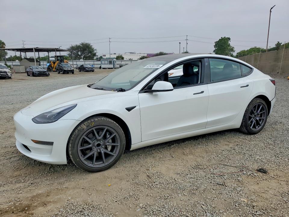 Auction sale of the 2023 Tesla Model 3, vin: 5YJ3E1EA0PF502587, lot number: 63430236