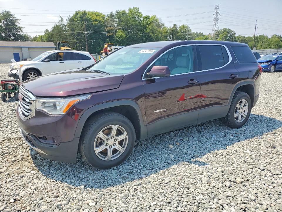 64541126 :رقم المزاد ، 1GKKNKLA8JZ163183 vin ، 2018 Gmc Acadia مزاد بيع