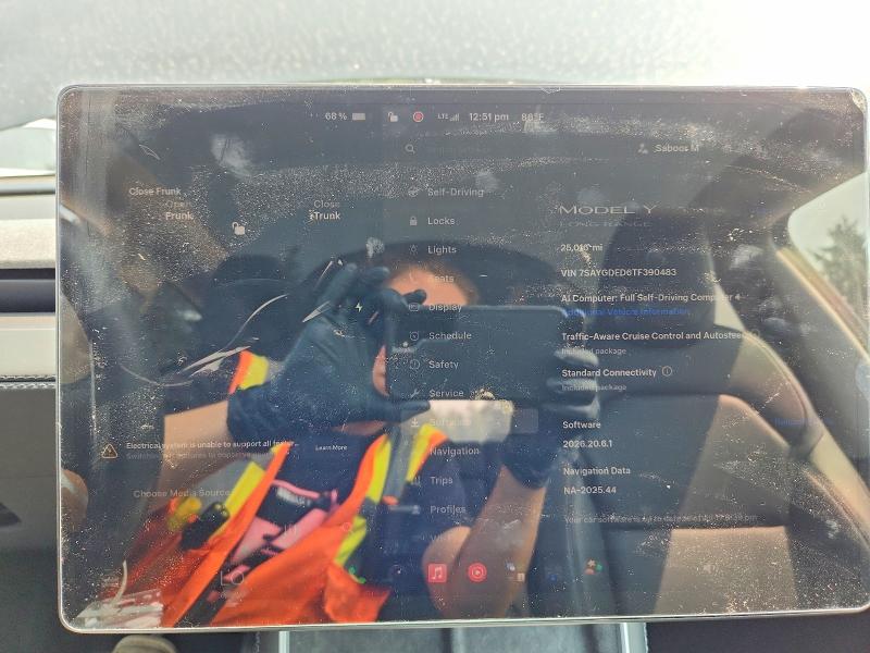 Aukcja sprzedaży 2026 Tesla Model Y, vin: 7SAYGDED6TF390483, numer aukcji: 63167046