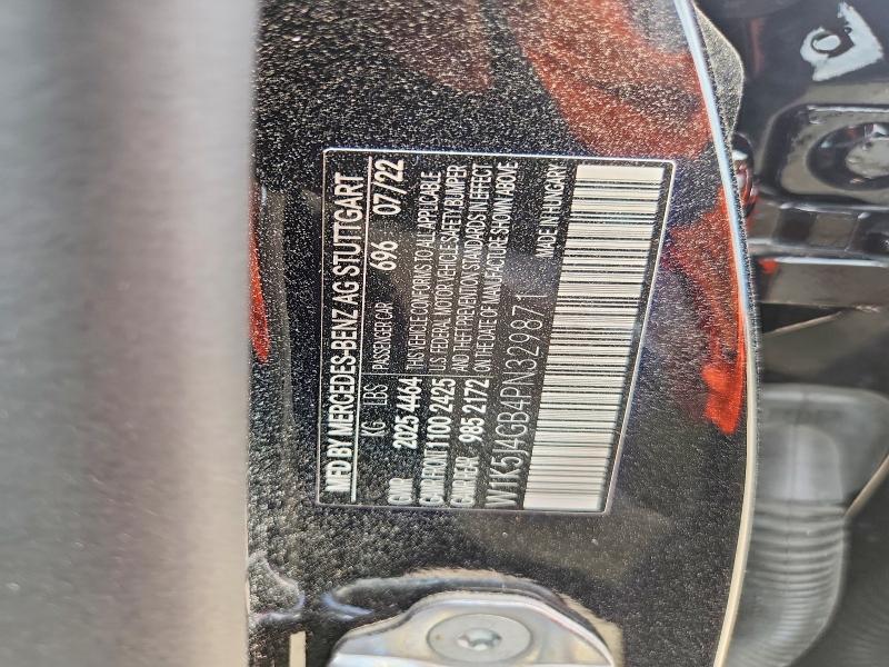 63895976 :رقم المزاد ، W1K5J4GB4PN329871 vin ، 2023 Mercedes-benz Cla مزاد بيع