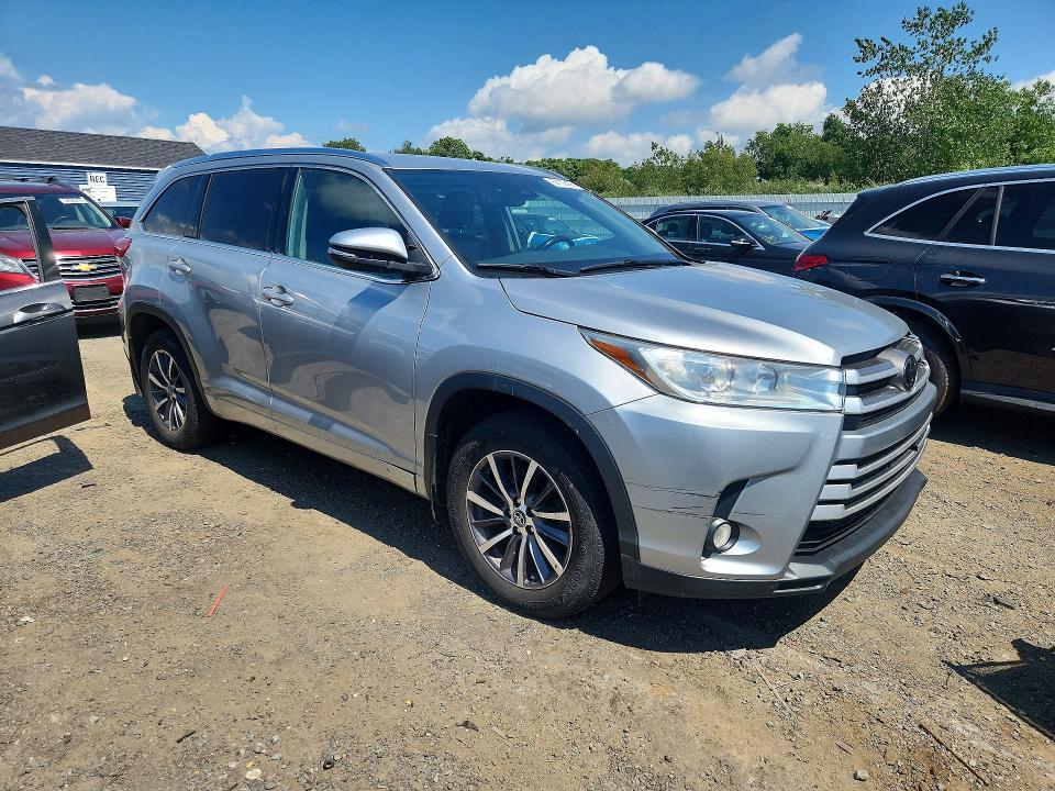 Продаж на аукціоні авто 2018 Toyota Highlander, vin: 5TDJZRFHXJS811038, номер лоту: 64102436