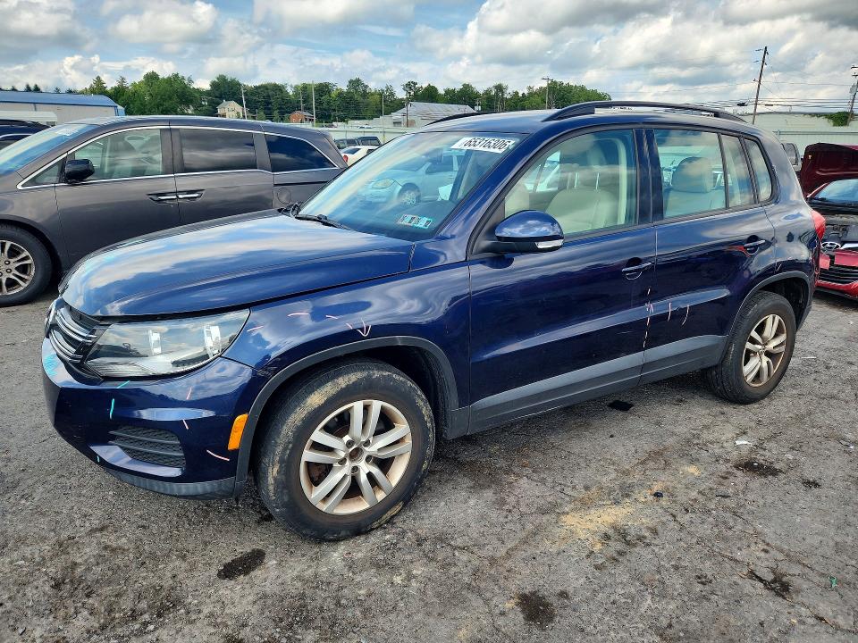 Продажа на аукционе авто 2016 Volkswagen Tiguan, vin: WVGBV7AX7GW609538, номер лота: 65316306