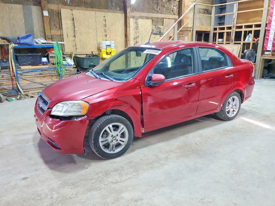 2011 Chevrolet Aveo მანქანა იყიდება აუქციონზე, vin: KL1TD5DE6BB186954, აუქციონის ნომერი: 65830596