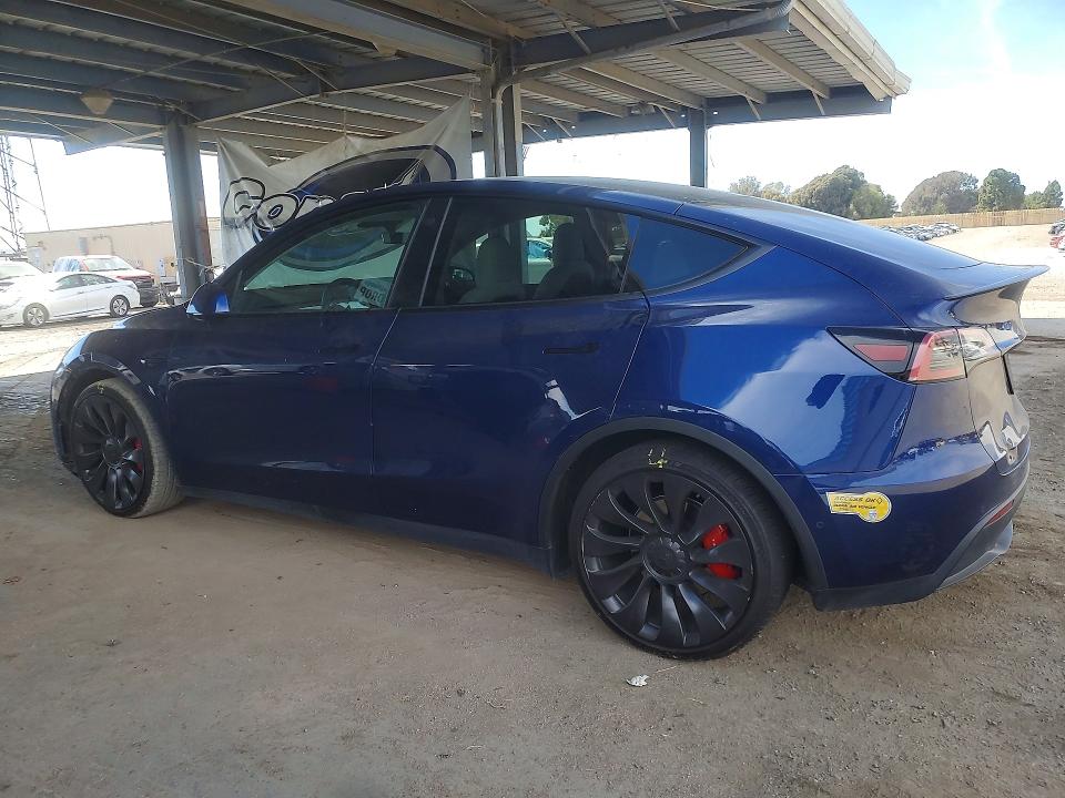 65569916 :رقم المزاد ، 7SAYGDEF3NF365609 vin ، 2022 Tesla Model Y مزاد بيع