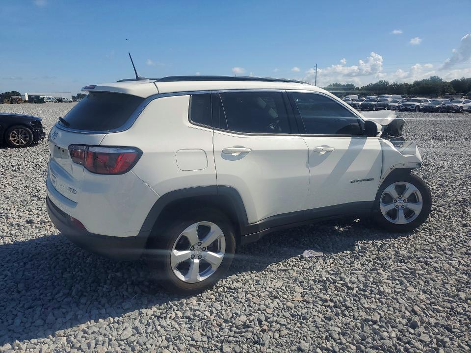2019 Jeep Compass მანქანა იყიდება აუქციონზე, vin: 3C4NJDBB6KT741851, აუქციონის ნომერი: 66643086