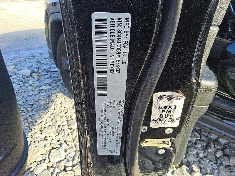 Aukcja sprzedaży 2021 Jeep Compass, vin: 3C4NJCBB9MT585432, numer aukcji: 65392206