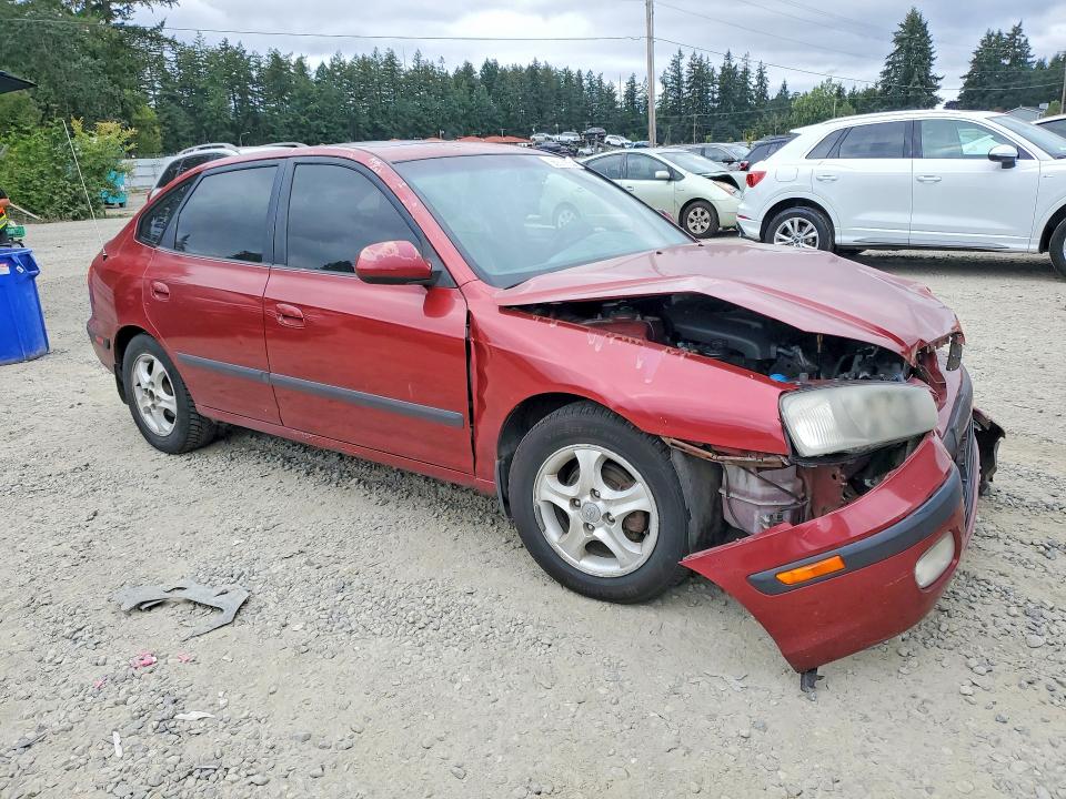 2002 Hyundai Elantra მანქანა იყიდება აუქციონზე, vin: KMHDN55D22U052166, აუქციონის ნომერი: 66936996