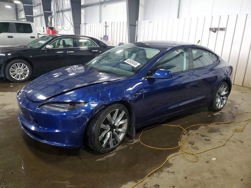 2024 Tesla Model 3 მანქანა იყიდება აუქციონზე, vin: 5YJ3E1EB8RF731207, აუქციონის ნომერი: 63909346