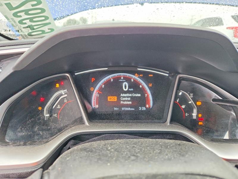 64992586 :رقم المزاد ، 19XFC2F83LE022001 vin ، 2020 Honda Civic مزاد بيع