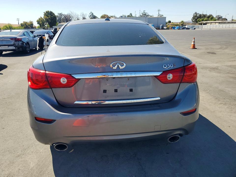 2014 Infiniti Q50 მანქანა იყიდება აუქციონზე, vin: JN1BV7AP3EM689484, აუქციონის ნომერი: 64495916