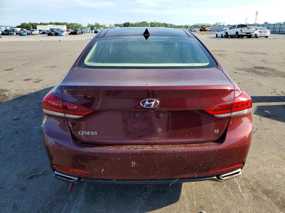 2015 Hyundai Genesis მანქანა იყიდება აუქციონზე, vin: KMHGN4JE5FU080555, აუქციონის ნომერი: 65091846
