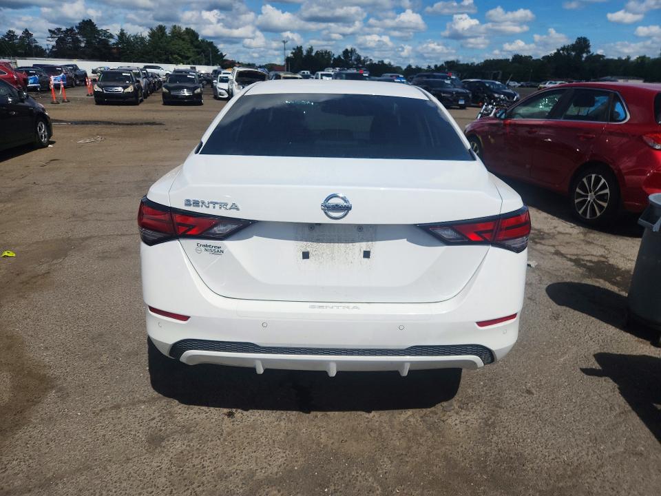 2021 Nissan Sentra მანქანა იყიდება აუქციონზე, vin: 3N1AB8BV6MY297991, აუქციონის ნომერი: 65500776