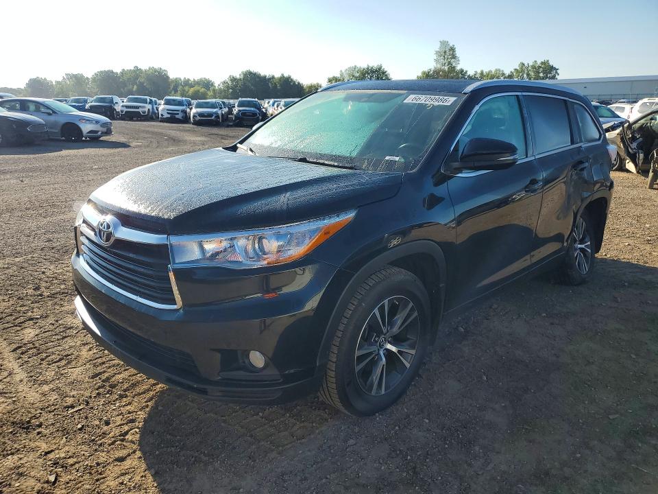 Aukcja sprzedaży 2016 Toyota Highlander, vin: 5TDJKRFH6GS309737, numer aukcji: 66709986