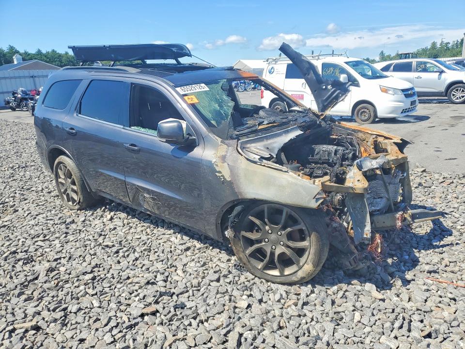65529126 :رقم المزاد ، 1C4SDJCTXJC341110 vin ، 2018 Dodge Durango مزاد بيع