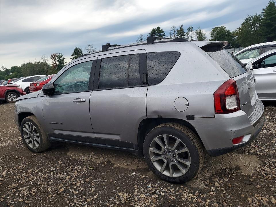 2016 Jeep Compass მანქანა იყიდება აუქციონზე, vin: 1C4NJDBB2GD598720, აუქციონის ნომერი: 65747566