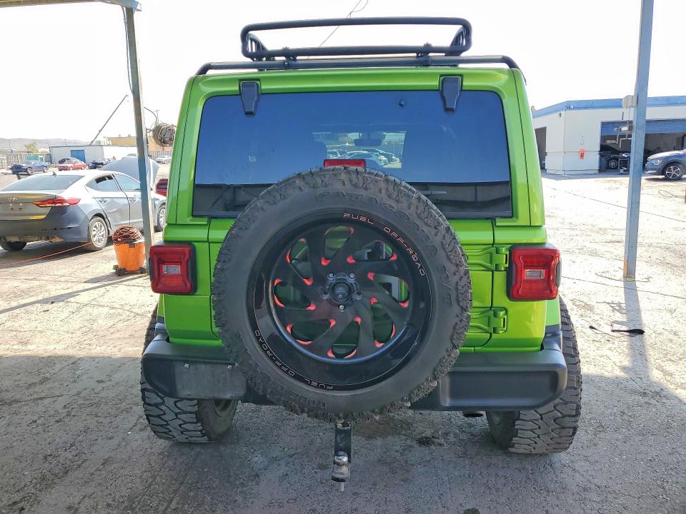 66871086 :رقم المزاد ، 1C4HJXEG1JW240302 vin ، 2018 Jeep Wrangler Unlimited مزاد بيع