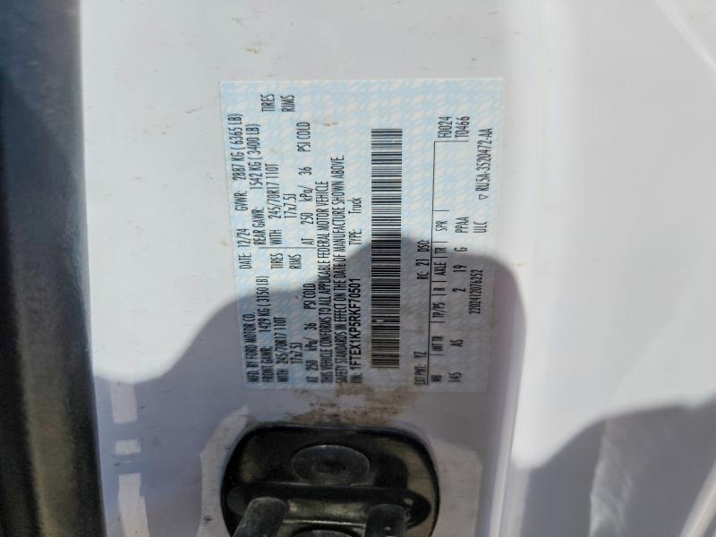 Aukcja sprzedaży 2024 Ford F150, vin: 1FTEX1KP5RKF70501, numer aukcji: 65448836