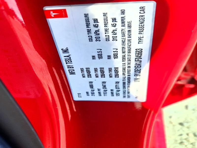 Aukcja sprzedaży 2018 Tesla Model 3, vin: 5YJ3E1EA1JF045683, numer aukcji: 64556396