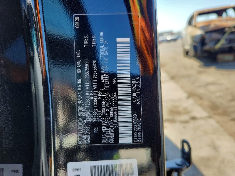 2026 Lexus Tx 350 მანქანა იყიდება აუქციონზე, vin: 5TDAAAA64TS020344, აუქციონის ნომერი: 66605426