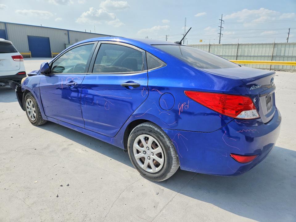 63849116 :رقم المزاد ، KMHCT4AE8EU662300 vin ، 2014 Hyundai Accent مزاد بيع