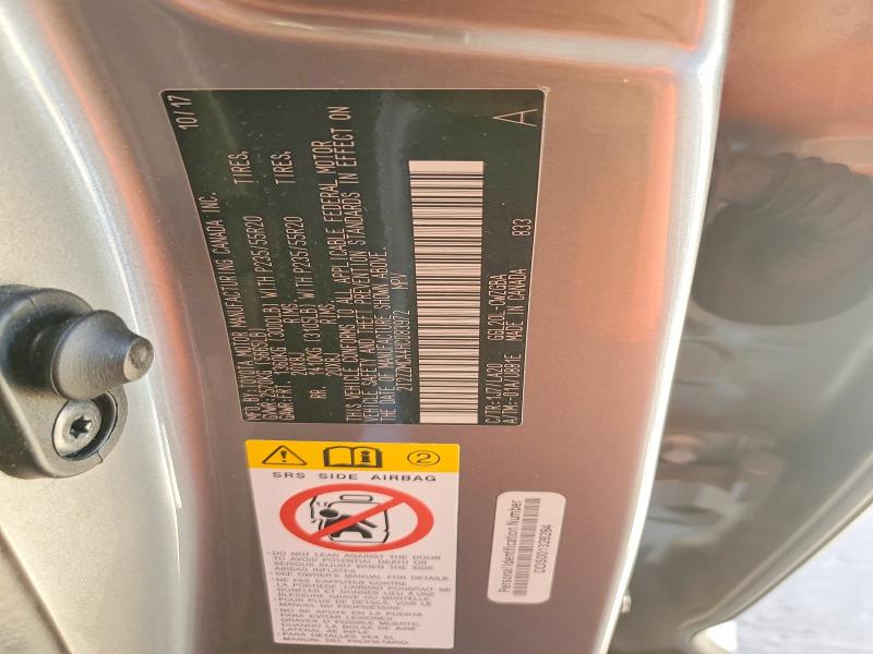 65916186 :رقم المزاد ، 2T2ZZMCA4HC083972 vin ، 2017 Lexus Rx 350 مزاد بيع