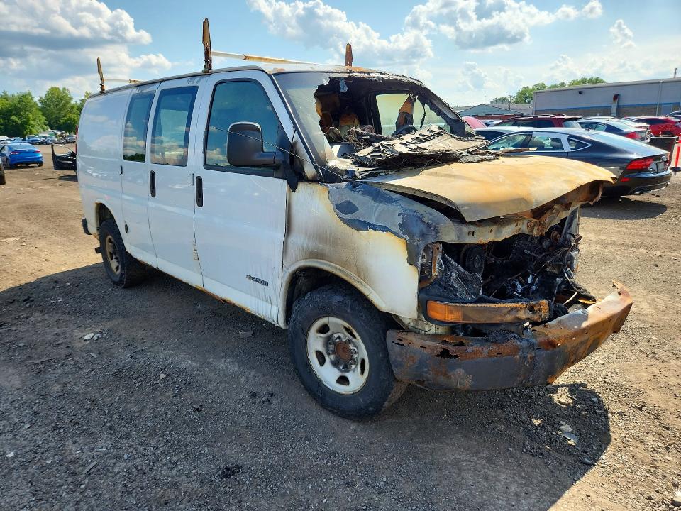 63743616 :رقم المزاد ، 1GCGG25V061250318 vin ، 2006 Chevrolet Express G2500 مزاد بيع