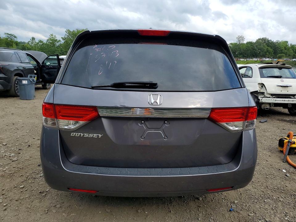 66605526 :رقم المزاد ، 5FNRL5H60EB058347 vin ، 2014 Honda Odyssey مزاد بيع