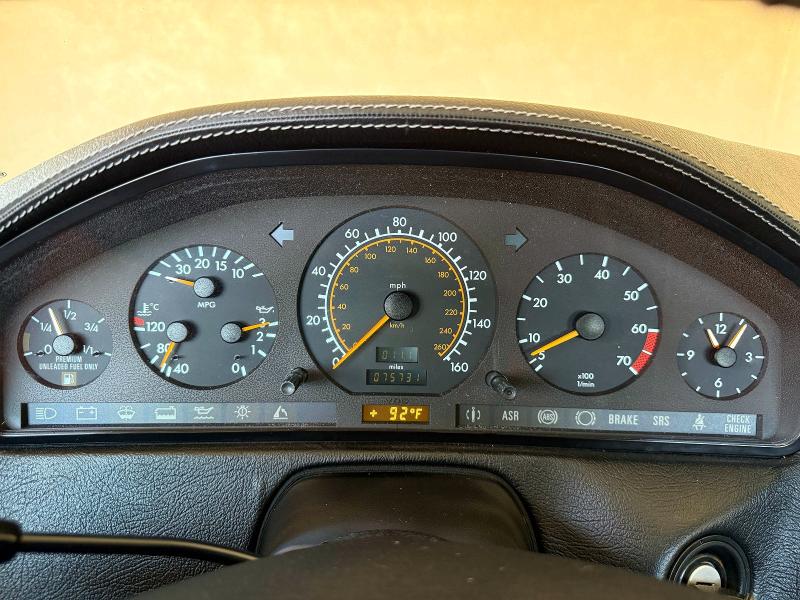 1995 Mercedes-benz Sl მანქანა იყიდება აუქციონზე, vin: WDBFA76E9SF111180, აუქციონის ნომერი: 67337206