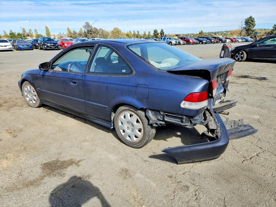 1999 Honda Civic მანქანა იყიდება აუქციონზე, vin: 1HGEJ6129XL057281, აუქციონის ნომერი: 65921346