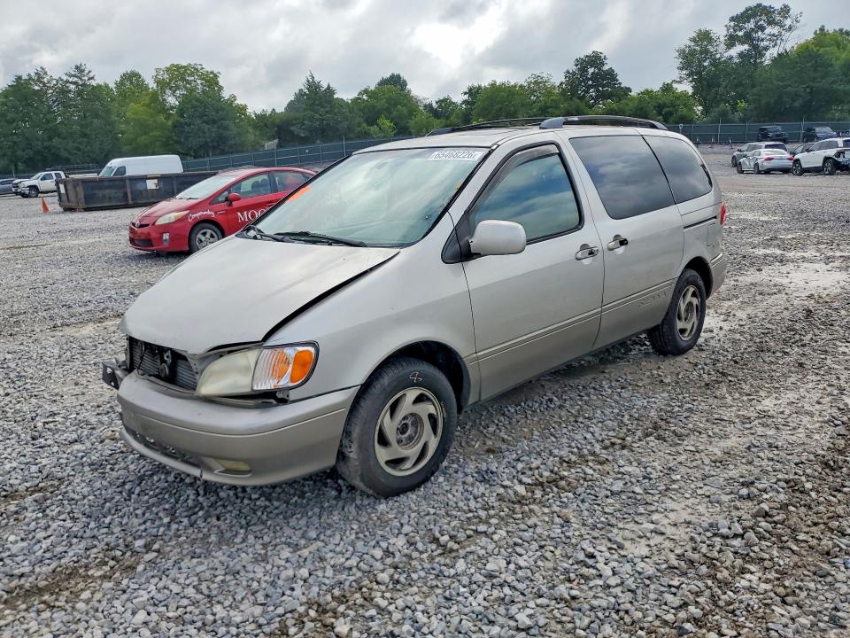 2001 Toyota Sienna მანქანა იყიდება აუქციონზე, vin: 4T3ZF13C71U323623, აუქციონის ნომერი: 65468226