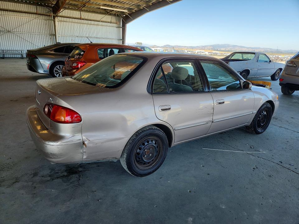 2001 Toyota Corolla მანქანა იყიდება აუქციონზე, vin: 1NXBR12E71Z456662, აუქციონის ნომერი: 63765496