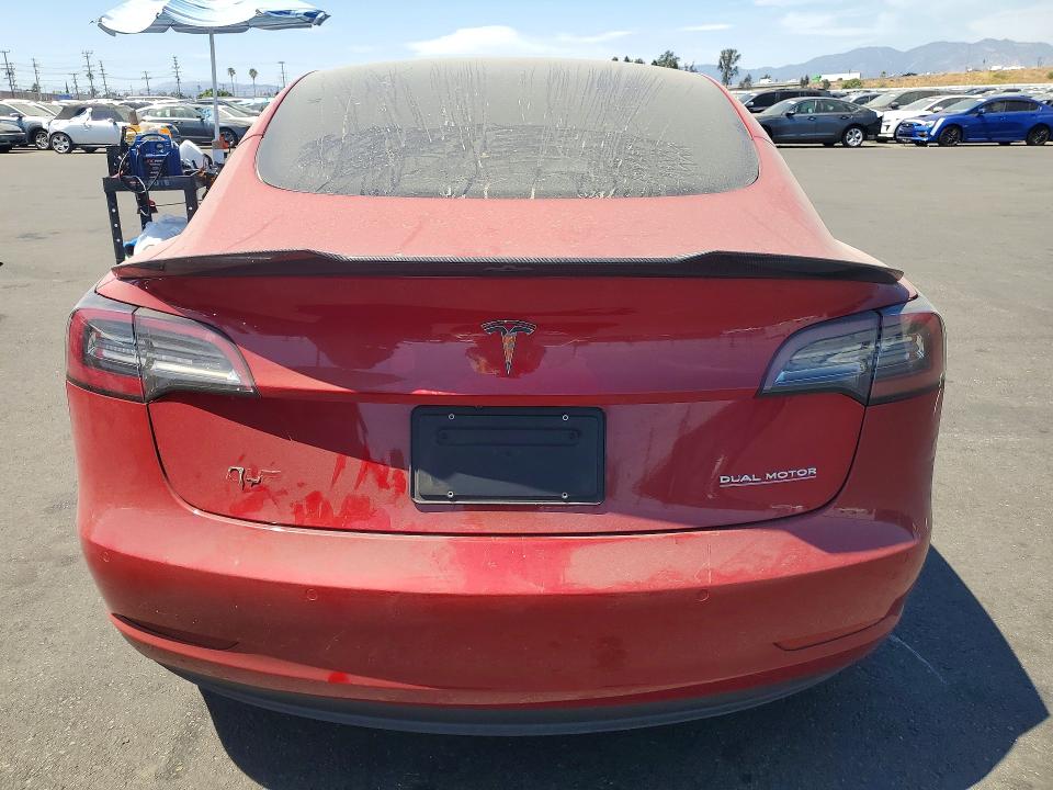 2022 Tesla Model 3 მანქანა იყიდება აუქციონზე, vin: 5YJ3E1EC7NF233809, აუქციონის ნომერი: 66088356