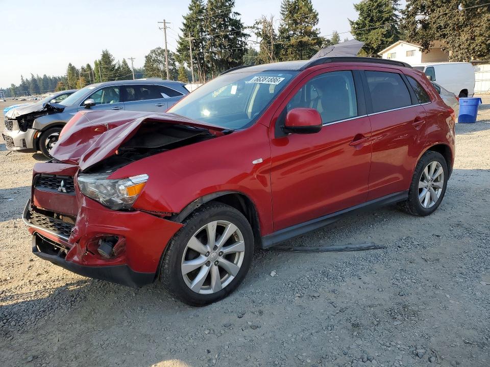 2014 Mitsubishi Outlander Sport მანქანა იყიდება აუქციონზე, vin: 4A4AR4AU8EE010071, აუქციონის ნომერი: 66381886