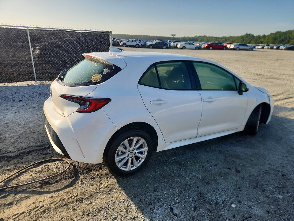 2024 Toyota Corolla Hatchback მანქანა იყიდება აუქციონზე, vin: JTND4MBE0R3224897, აუქციონის ნომერი: 65000496