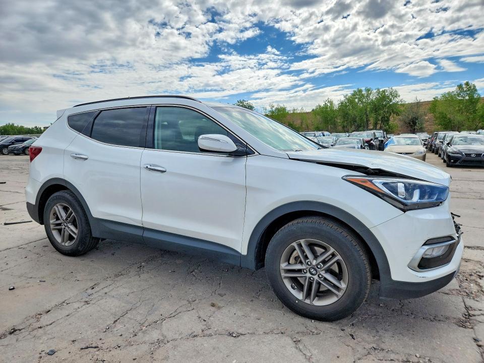66388286 :رقم المزاد ، 5NMZUDLB5JH089582 vin ، 2018 Hyundai Santa Fe Sport مزاد بيع