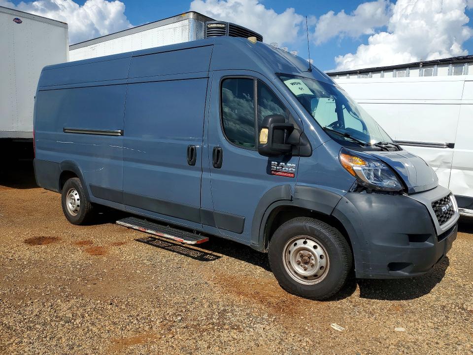 Продаж на аукціоні авто 2021 Ram Promaster 3500, vin: 3C6MRVJG2ME563054, номер лоту: 64214526