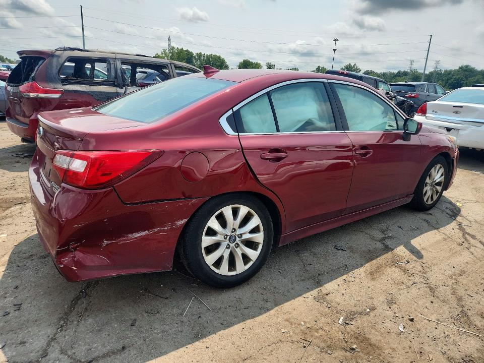 64488706 :رقم المزاد ، 4S3BNAC60H3018993 vin ، 2017 Subaru Legacy مزاد بيع