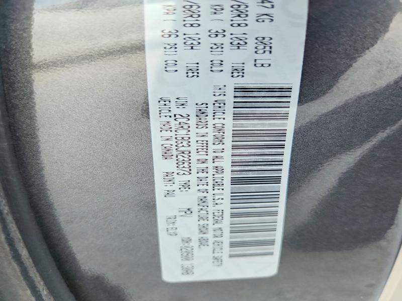 63480516 :رقم المزاد ، 2C4RC1BG3JR236373 vin ، 2018 Chrysler Pacifica مزاد بيع