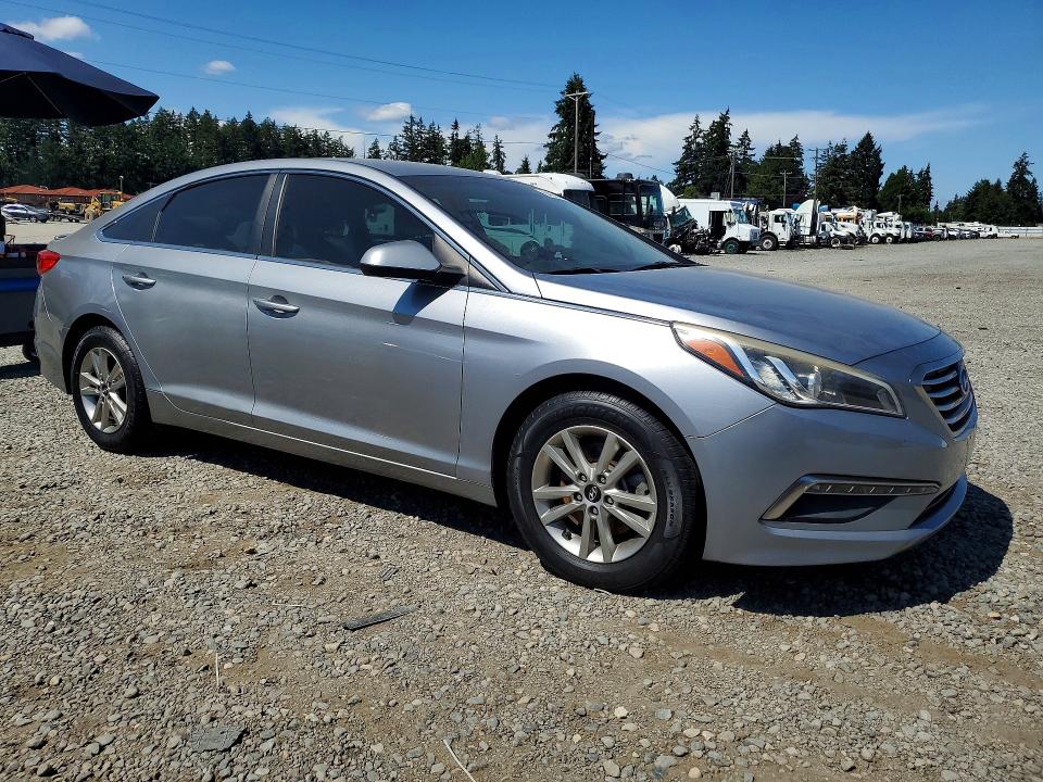 2015 Hyundai Sonata მანქანა იყიდება აუქციონზე, vin: 5NPE24AFXFH004515, აუქციონის ნომერი: 64283696