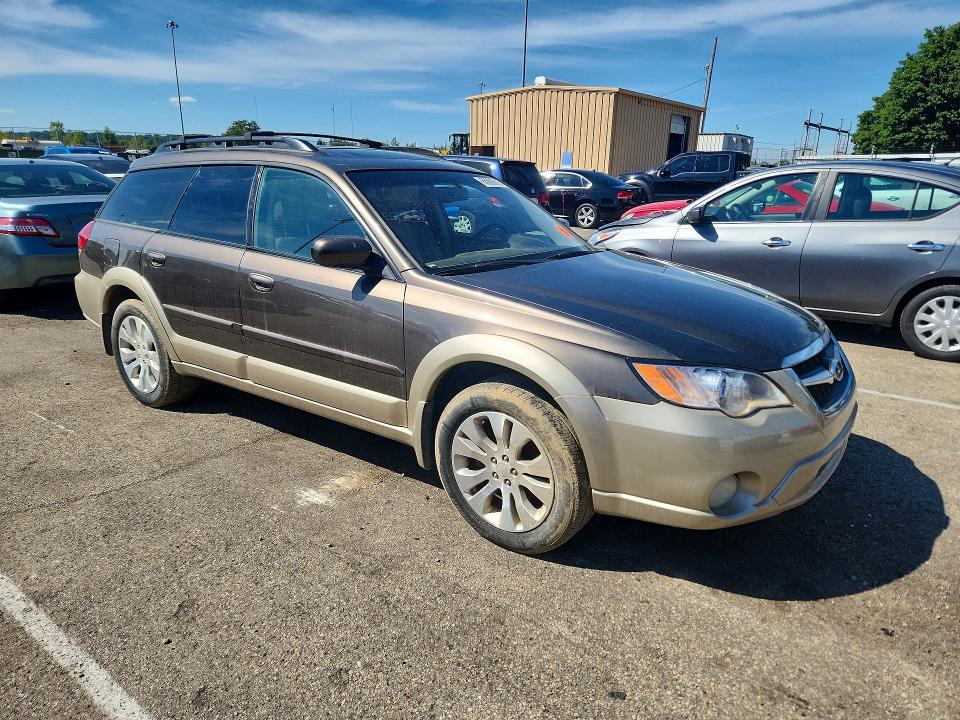 2008 Subaru Outback მანქანა იყიდება აუქციონზე, vin: 4S4BP62C987342396, აუქციონის ნომერი: 65838816