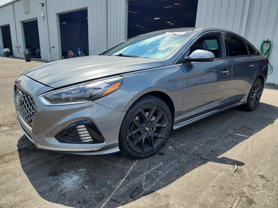 Продаж на аукціоні авто 2018 Hyundai Sonata, vin: 5NPE34AB5JH725005, номер лоту: 63906176