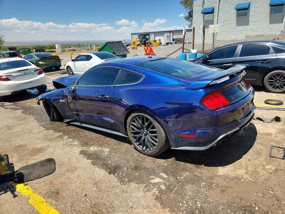 63003146 :رقم المزاد ، 1FA6P8CF5K5189762 vin ، 2019 Ford Mustang مزاد بيع