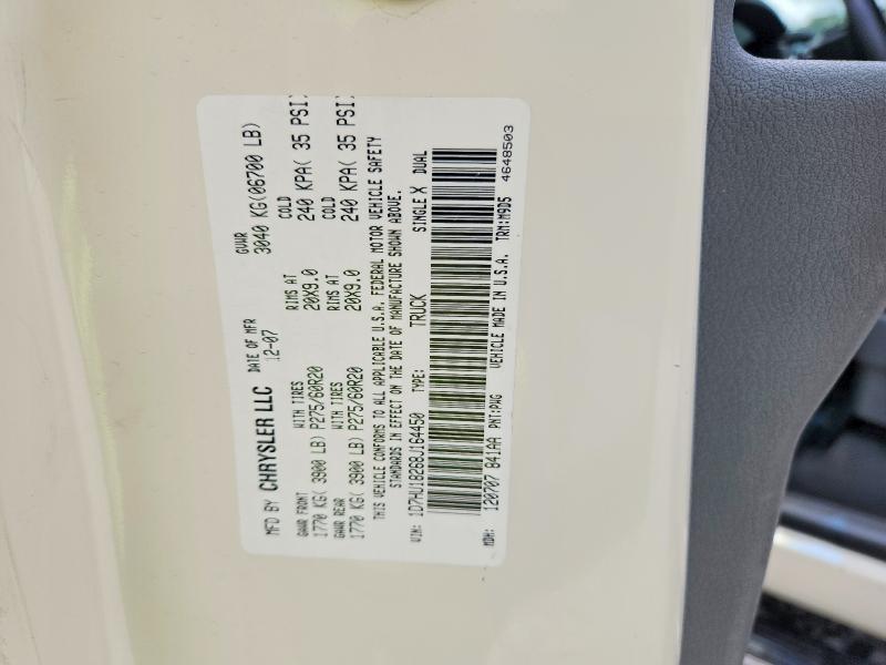 62966656 :رقم المزاد ، 1D7HU18268J164450 vin ، 2008 Dodge Ram 1500 مزاد بيع