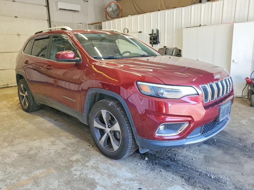 65004026 :رقم المزاد ، 1C4PJMDX4KD158363 vin ، 2019 Jeep Cherokee مزاد بيع